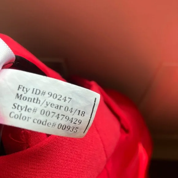 Express Bright Red Stretch Extreme Skinny Christmas Pants - Picture 7 of 11